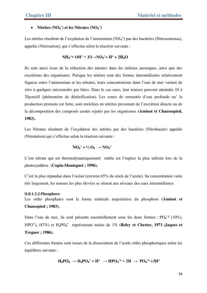Contribution a l’étude de l’évolution de l’herbier à Posidonie (Posidonia oceanica) sous l’effet de la pression anthropique dans la baie de Bou-Ismail à Alger