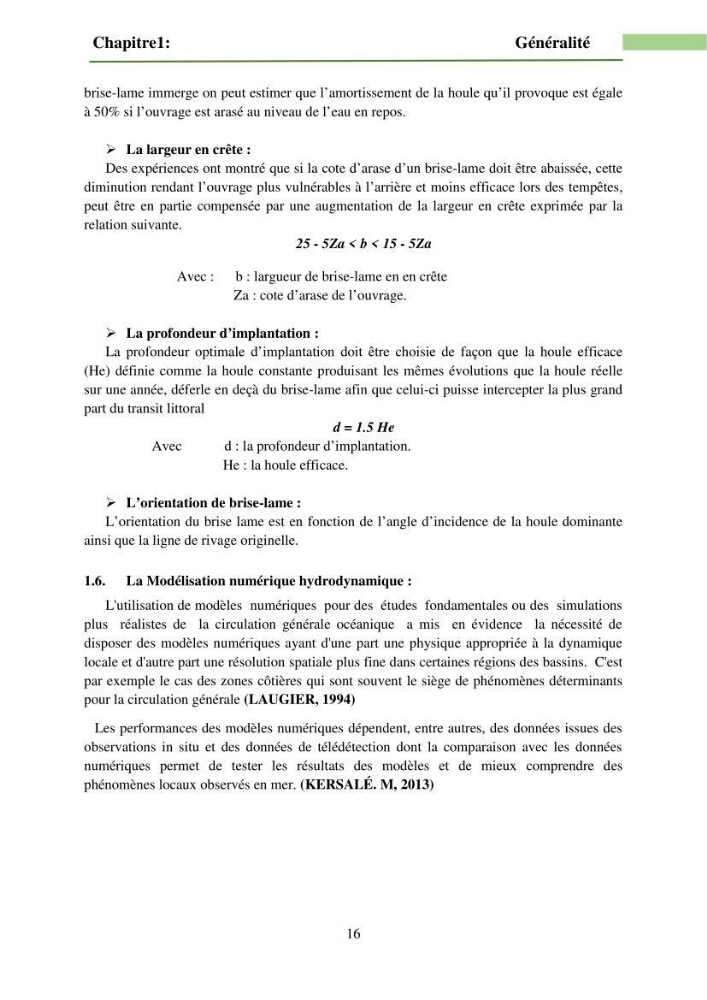 Combinaison des modèles numériques et des images satéllites pour la détermination des courants côtiers.