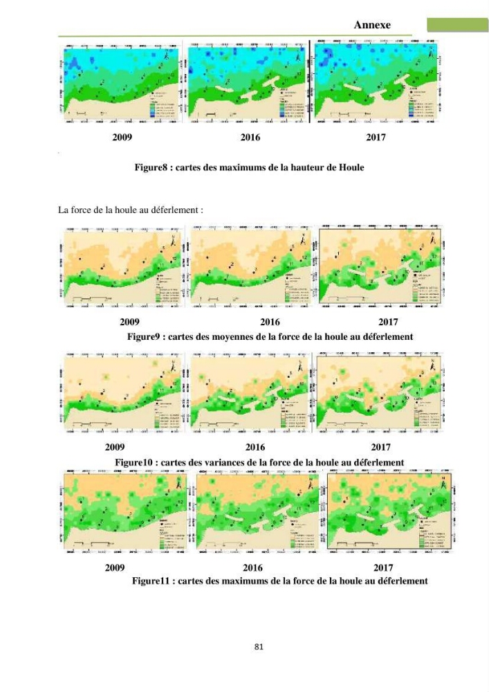 Combinaison des modèles numériques et des images satéllites pour la détermination des courants côtiers.