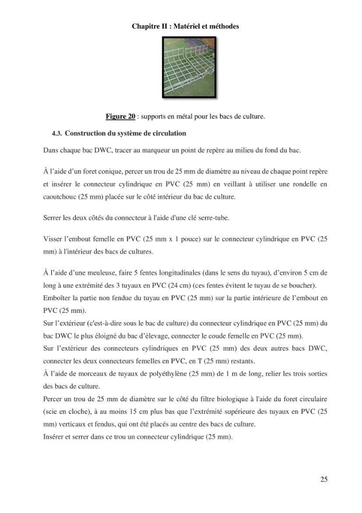 Etude Comparatives Des Systémes de porductions aquaponiques :