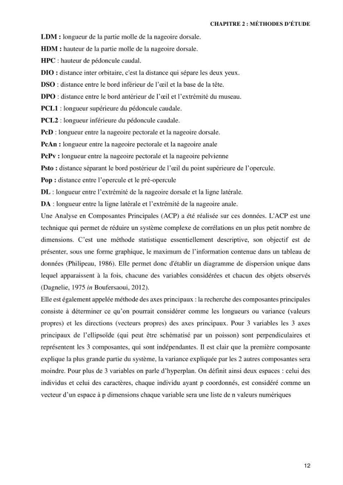 Contribution à l’étude de Symphodus roissali (Risso, 1810) des côtes centres du bassin algérien