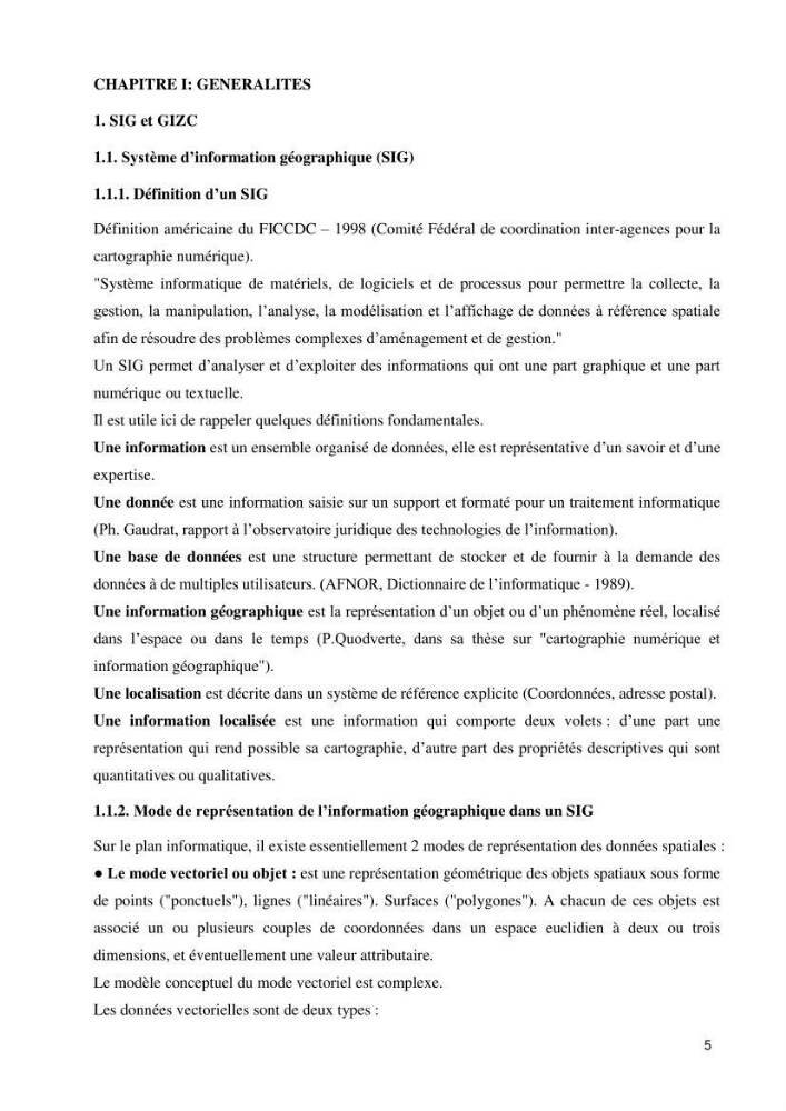 Contribution à l\'élaboration d\'une base de données dans le cadre de la gestion intègrée du littoral Algérien