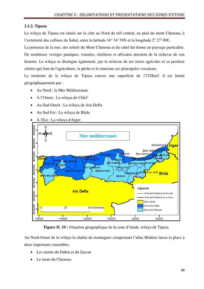 Contribution à l\'élaboration d\'une base de données dans le cadre de la gestion intègrée du littoral Algérien