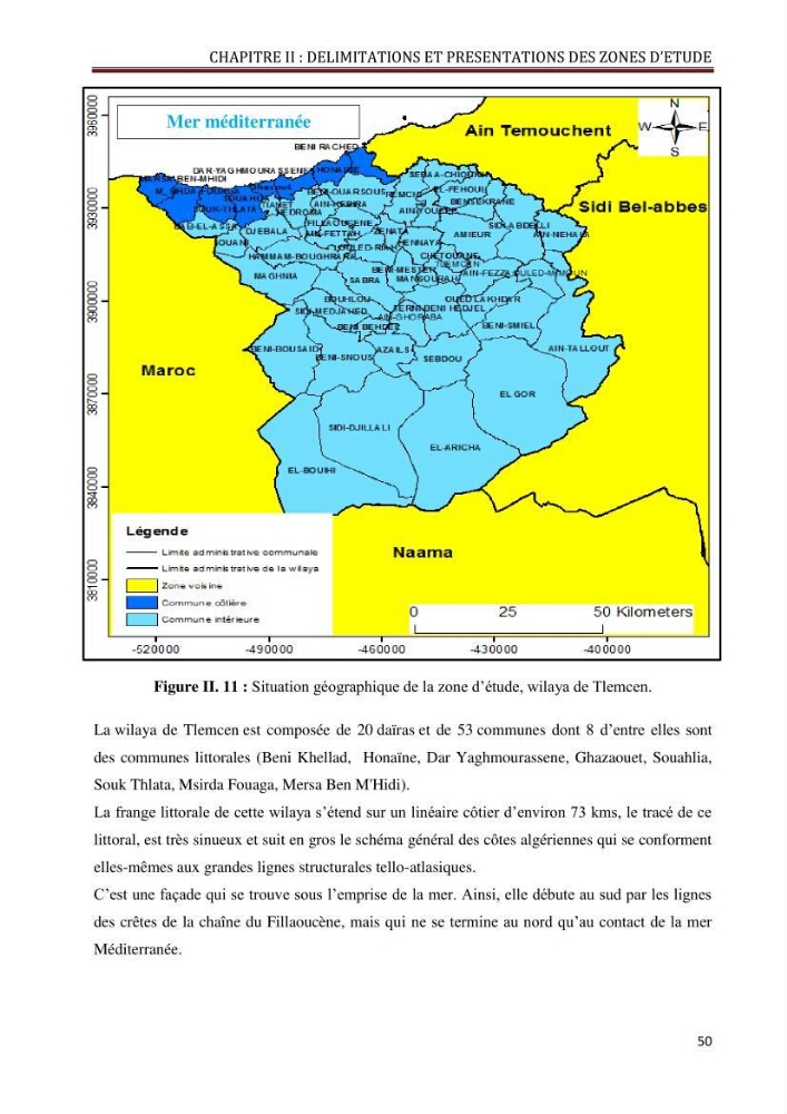 Contribution à l\'élaboration d\'une base de données dans le cadre de la gestion intègrée du littoral Algérien