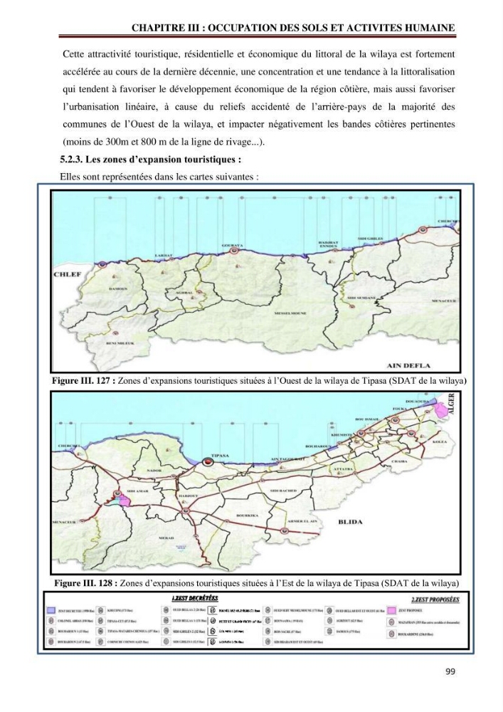 Contribution à l\'élaboration d\'une base de données dans le cadre de la gestion intègrée du littoral Algérien