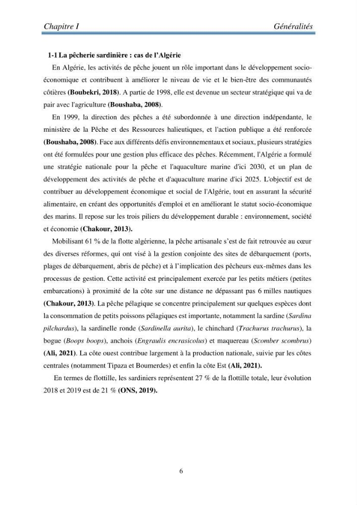 Analyse SWOT (Forces - Faiblaisses - Opportunités - Menaces ) comme outils d\'aide à la décision: cas de la pêcherie sardinière Algérienne