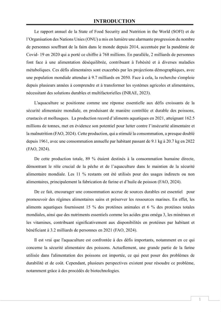 Valorisation des déchets issus de la pêche, après transformation par voie Biotechnologique