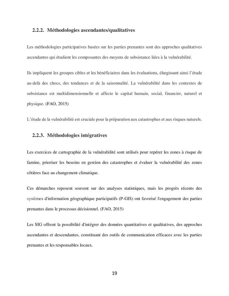 Analyse de la vulnérabilité des installations aquacoles marines de la wilaya de Boumerdès