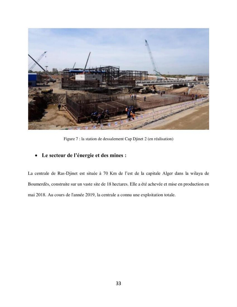 Analyse de la vulnérabilité des installations aquacoles marines de la wilaya de Boumerdès