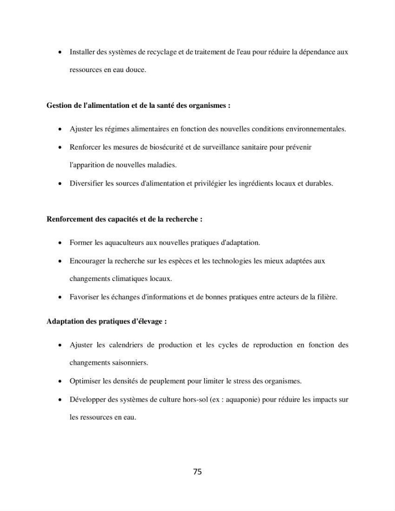 Analyse de la vulnérabilité des installations aquacoles marines de la wilaya de Boumerdès