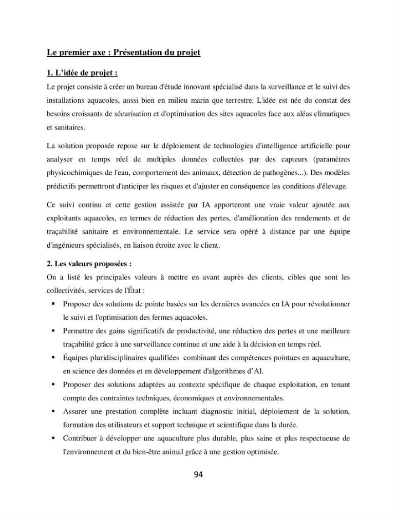 Analyse de la vulnérabilité des installations aquacoles marines de la wilaya de Boumerdès