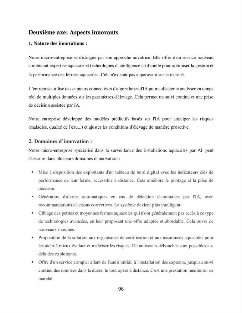 Analyse de la vulnérabilité des installations aquacoles marines de la wilaya de Boumerdès