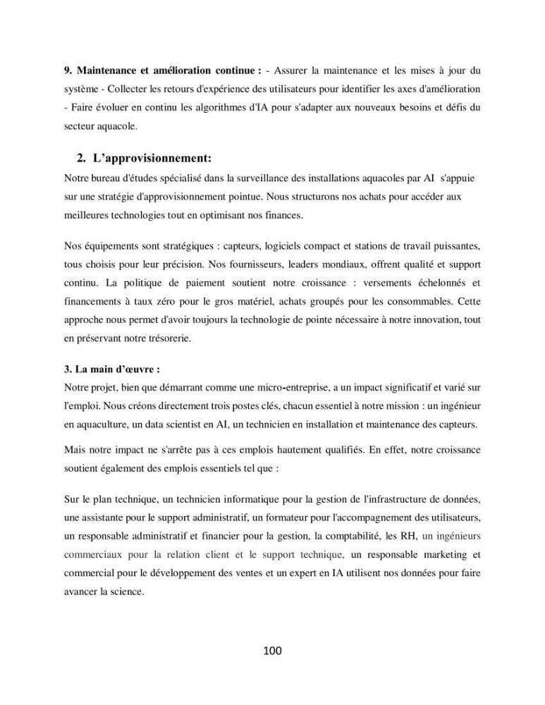 Analyse de la vulnérabilité des installations aquacoles marines de la wilaya de Boumerdès