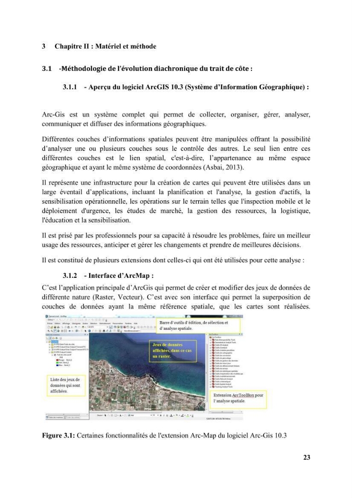 Etude d’impact des brise lames de la commune d’Ain Taya sur les points: Érosion/accumulation et qualité des eaux de baignade