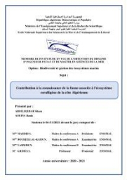 Contribution à la connaissance de la faune associée à l'écosystème coralligène de la côte Algérienne: