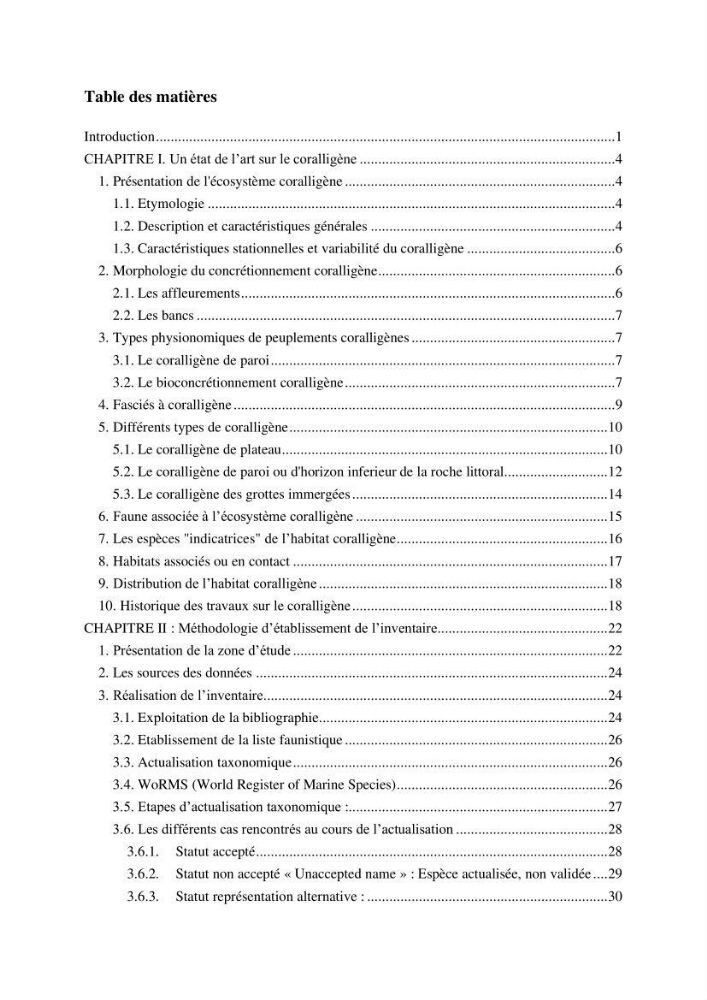 Contribution à la connaissance de la faune associée à l\'écosystème coralligène de la côte Algérienne: