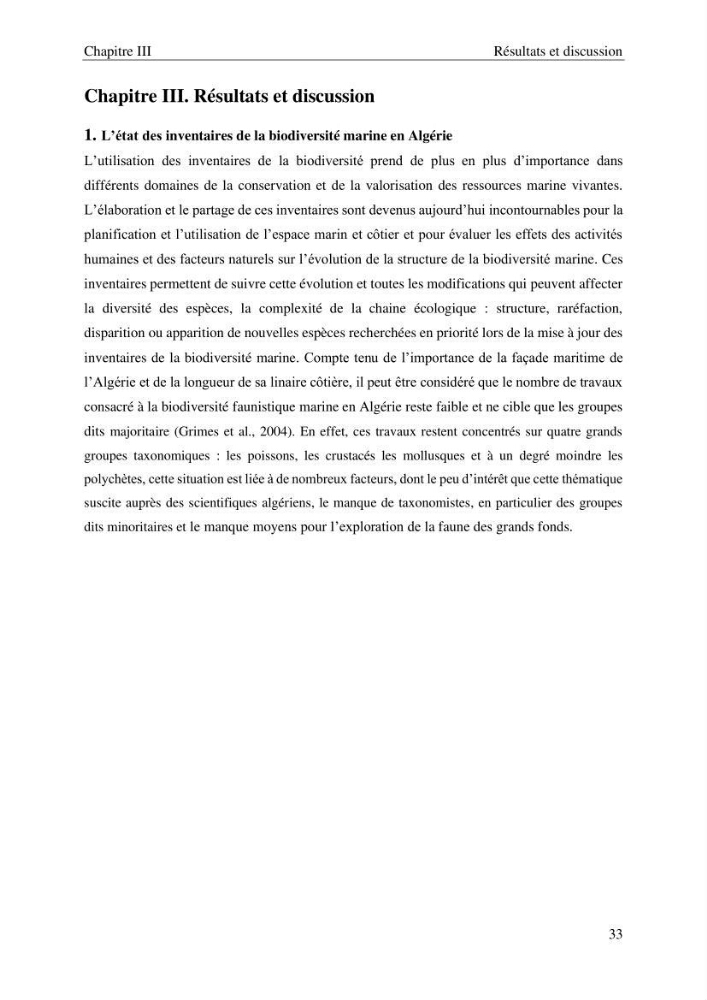 Contribution à la connaissance de la faune associée à l\'écosystème coralligène de la côte Algérienne: