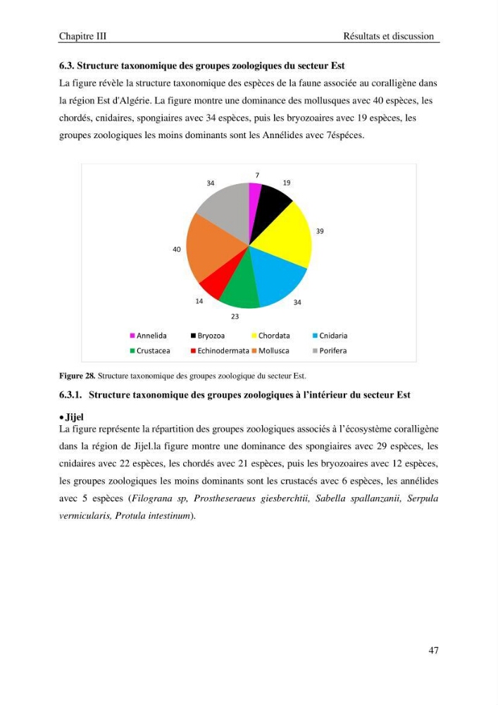 Contribution à la connaissance de la faune associée à l\'écosystème coralligène de la côte Algérienne: