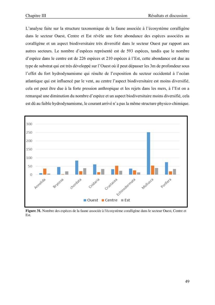 Contribution à la connaissance de la faune associée à l\'écosystème coralligène de la côte Algérienne: