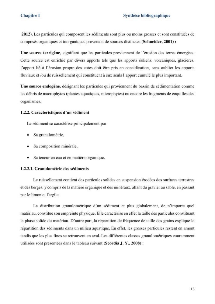 Les paramètres physicochimiques dans l’eau de mer et le sédiment de la plage Ouest de Sidi Fredj