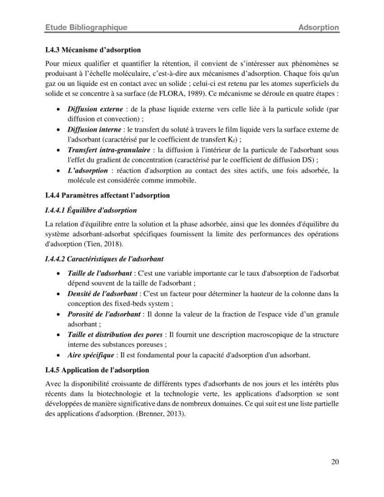 Etude de la fixation du chrome hexavalent sur une argile minérale