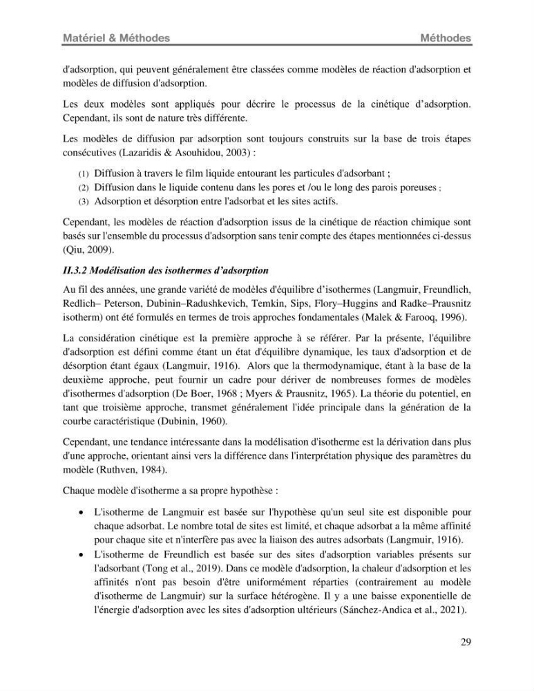 Etude de la fixation du chrome hexavalent sur une argile minérale