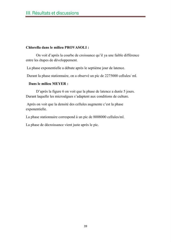 Culture des microalgues