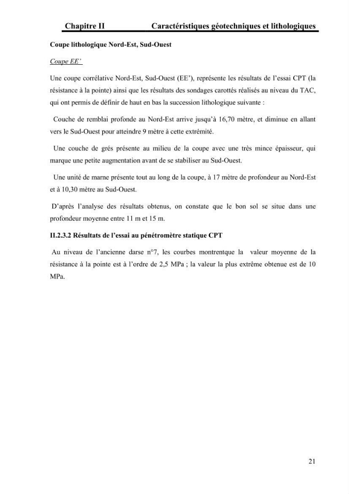 Travaux de consolidation des terre-pleins du terminal à conteneur du port d’Alger par les colonnes ballastées voie humide:
