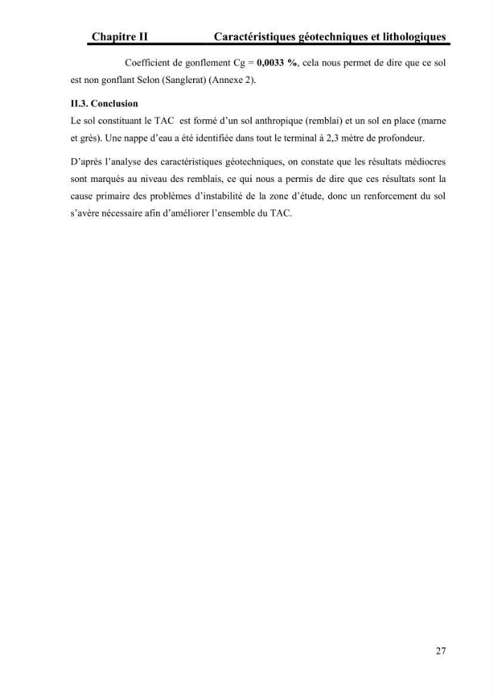 Travaux de consolidation des terre-pleins du terminal à conteneur du port d’Alger par les colonnes ballastées voie humide: