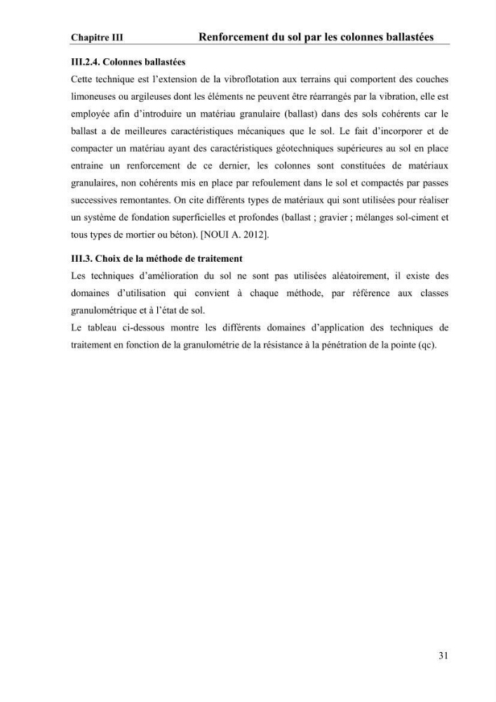 Travaux de consolidation des terre-pleins du terminal à conteneur du port d’Alger par les colonnes ballastées voie humide: