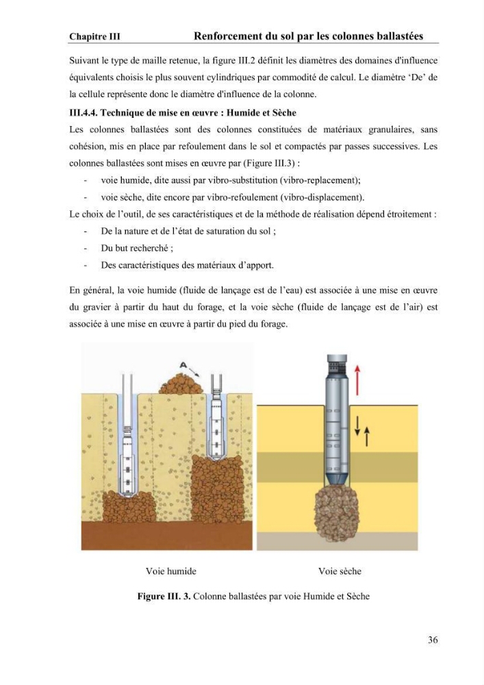 Travaux de consolidation des terre-pleins du terminal à conteneur du port d’Alger par les colonnes ballastées voie humide: