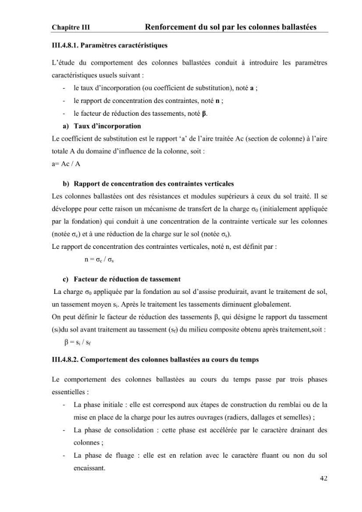Travaux de consolidation des terre-pleins du terminal à conteneur du port d’Alger par les colonnes ballastées voie humide: