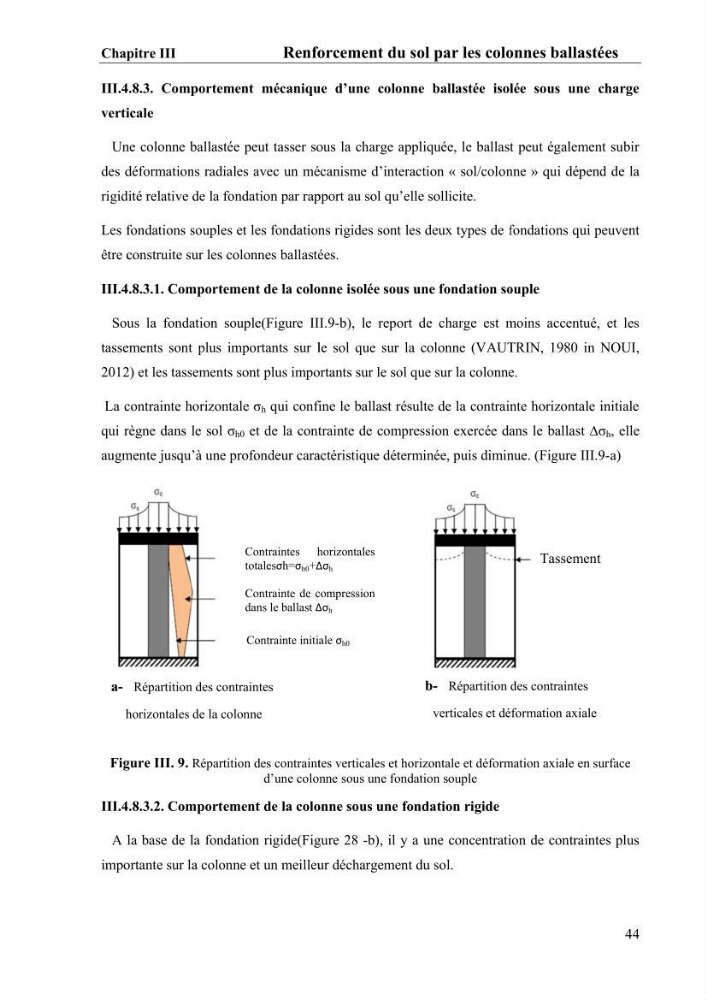 Travaux de consolidation des terre-pleins du terminal à conteneur du port d’Alger par les colonnes ballastées voie humide: