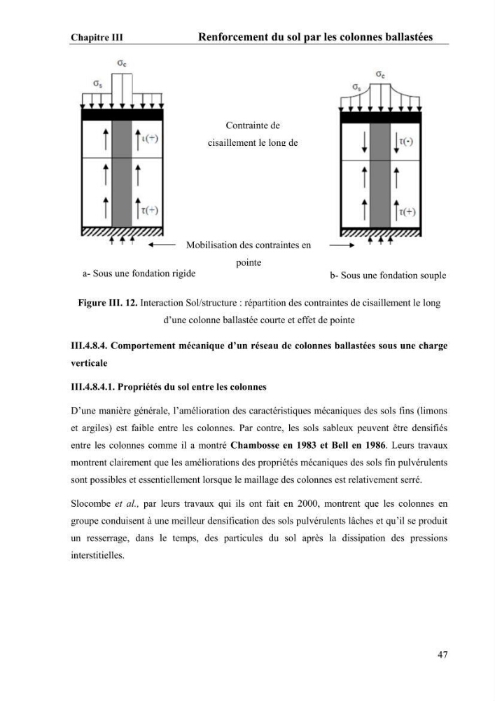 Travaux de consolidation des terre-pleins du terminal à conteneur du port d’Alger par les colonnes ballastées voie humide: