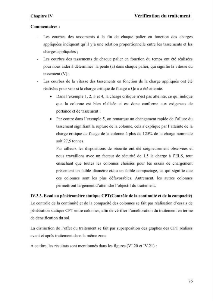 Travaux de consolidation des terre-pleins du terminal à conteneur du port d’Alger par les colonnes ballastées voie humide: