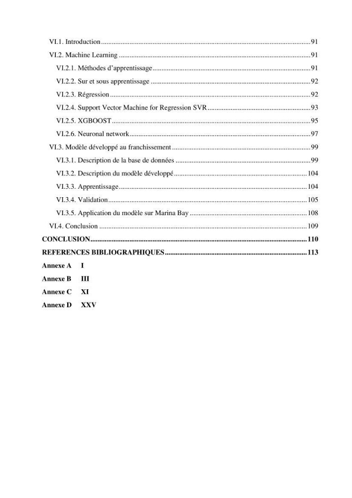 Machine Learning pour l\'étude de la performance hydraulique des ouvrages portuaires: cas Marina d\'Alger
