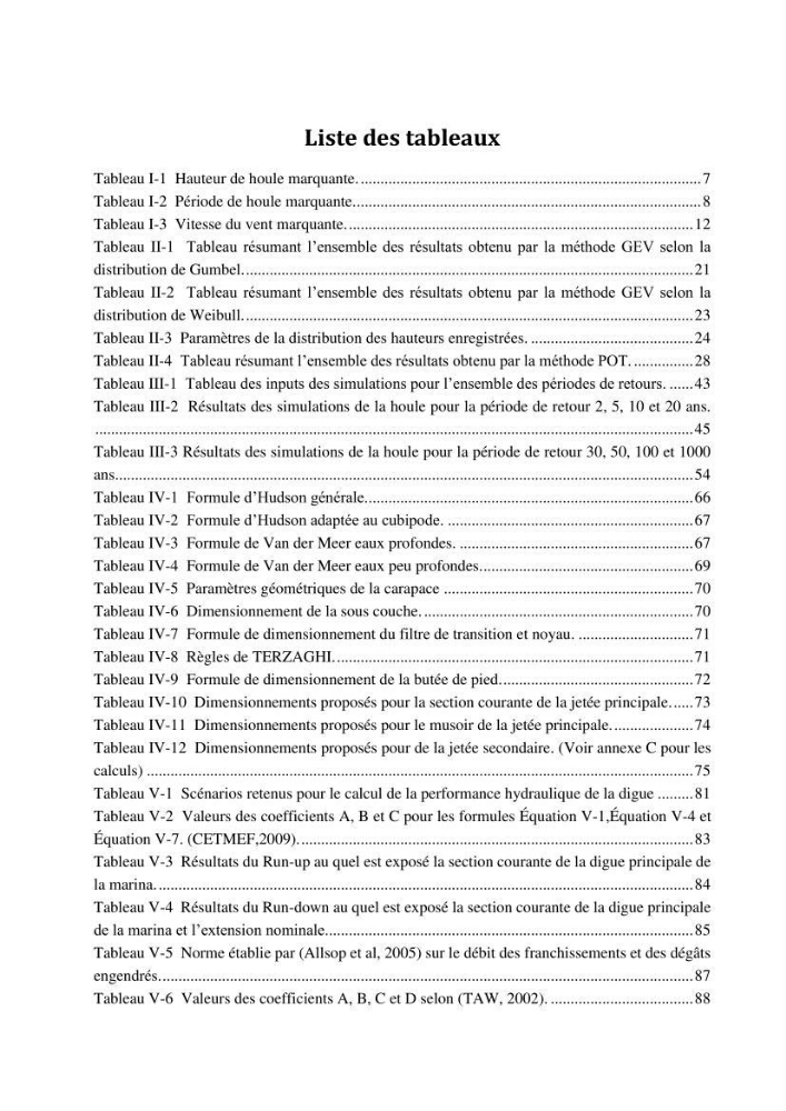 Machine Learning pour l\'étude de la performance hydraulique des ouvrages portuaires: cas Marina d\'Alger