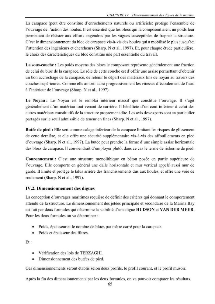 Machine Learning pour l\'étude de la performance hydraulique des ouvrages portuaires: cas Marina d\'Alger