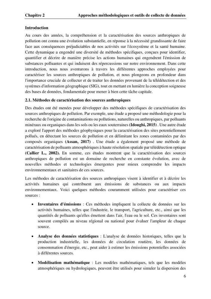 La télédétection et les systèmes d’information géographiques pour l’aide à la caractérisation des sources anthropiques: interactions paramétriques et conception des bases de données marines