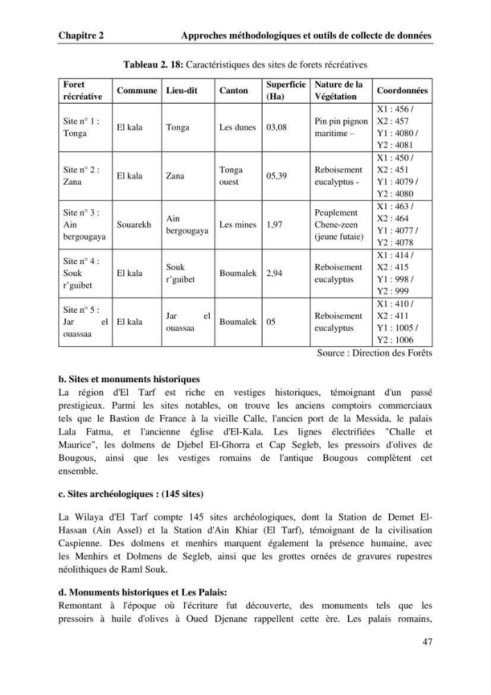 La télédétection et les systèmes d’information géographiques pour l’aide à la caractérisation des sources anthropiques: interactions paramétriques et conception des bases de données marines