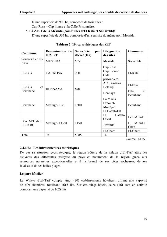 La télédétection et les systèmes d’information géographiques pour l’aide à la caractérisation des sources anthropiques: interactions paramétriques et conception des bases de données marines