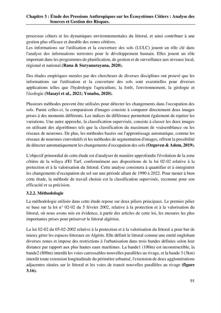 La télédétection et les systèmes d’information géographiques pour l’aide à la caractérisation des sources anthropiques: interactions paramétriques et conception des bases de données marines