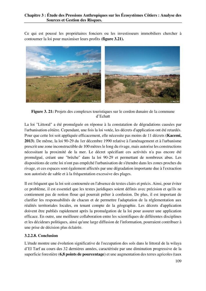La télédétection et les systèmes d’information géographiques pour l’aide à la caractérisation des sources anthropiques: interactions paramétriques et conception des bases de données marines