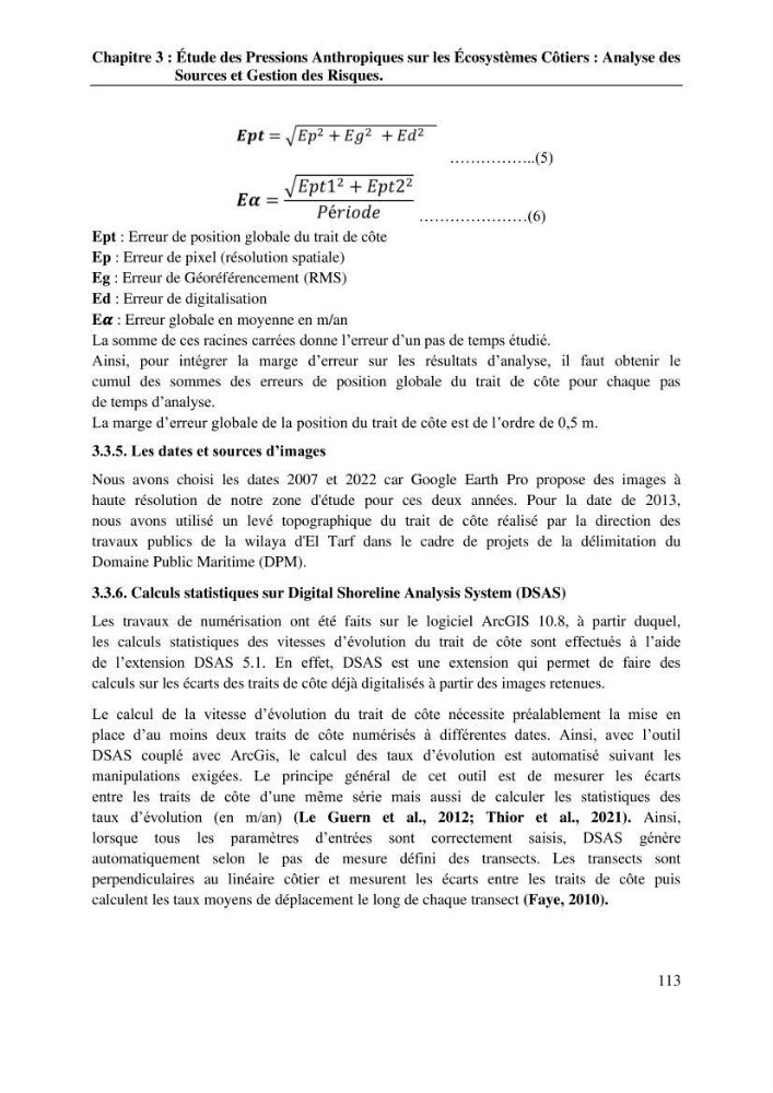 La télédétection et les systèmes d’information géographiques pour l’aide à la caractérisation des sources anthropiques: interactions paramétriques et conception des bases de données marines