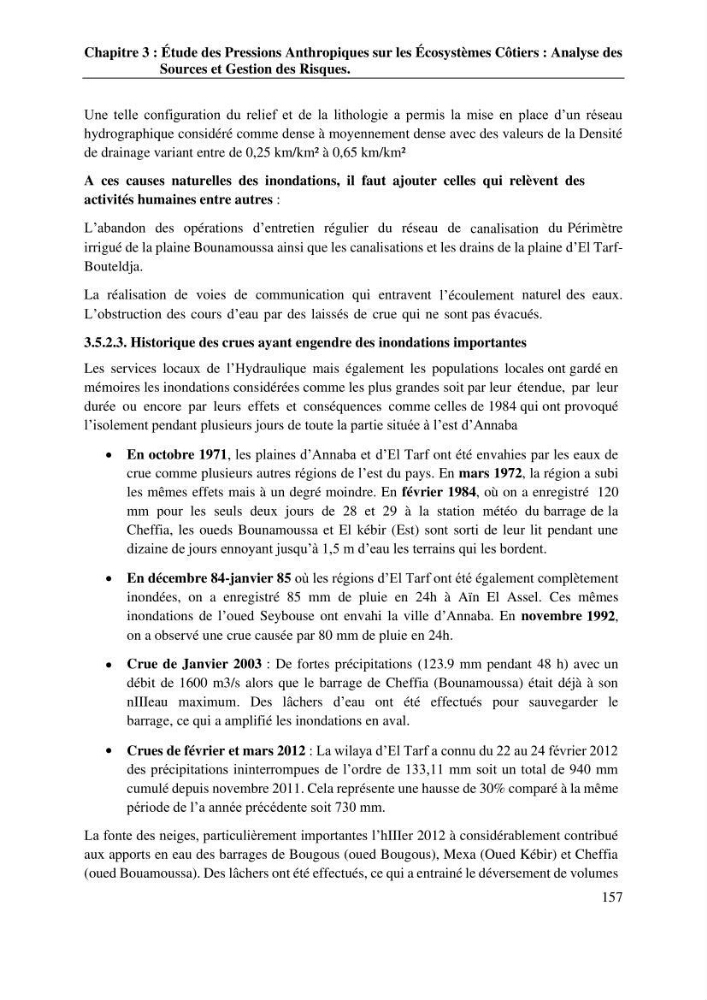 La télédétection et les systèmes d’information géographiques pour l’aide à la caractérisation des sources anthropiques: interactions paramétriques et conception des bases de données marines