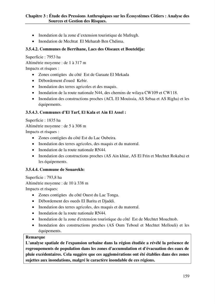 La télédétection et les systèmes d’information géographiques pour l’aide à la caractérisation des sources anthropiques: interactions paramétriques et conception des bases de données marines
