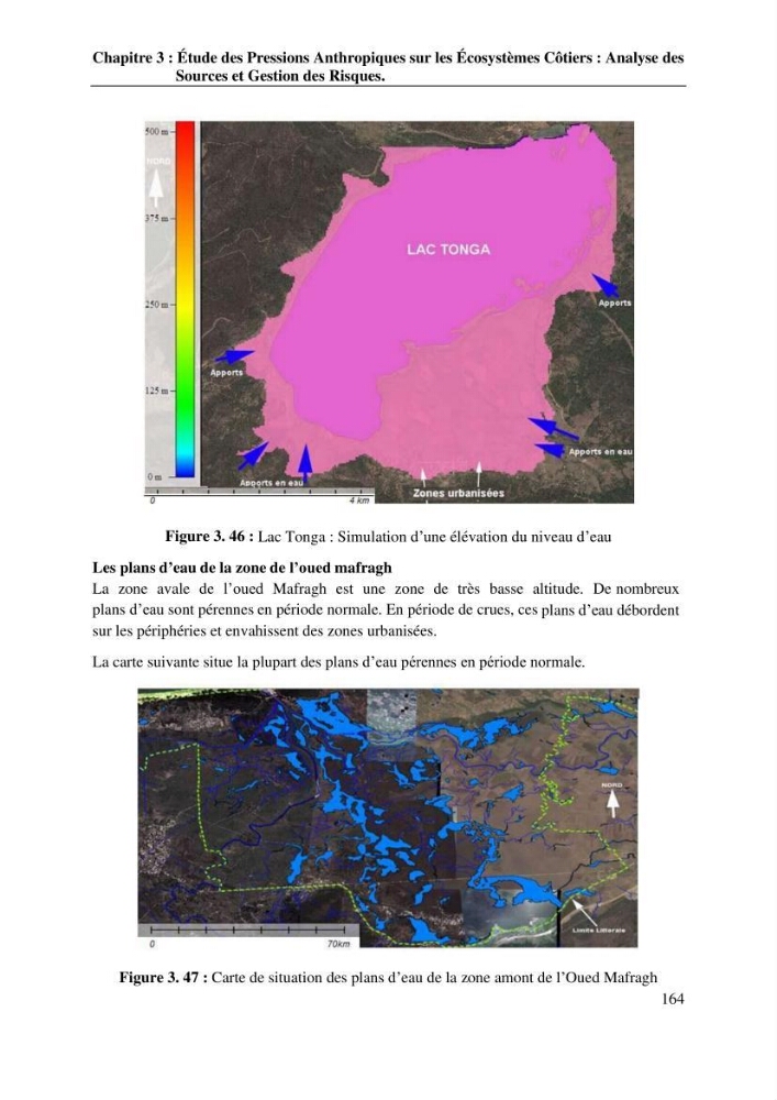 La télédétection et les systèmes d’information géographiques pour l’aide à la caractérisation des sources anthropiques: interactions paramétriques et conception des bases de données marines