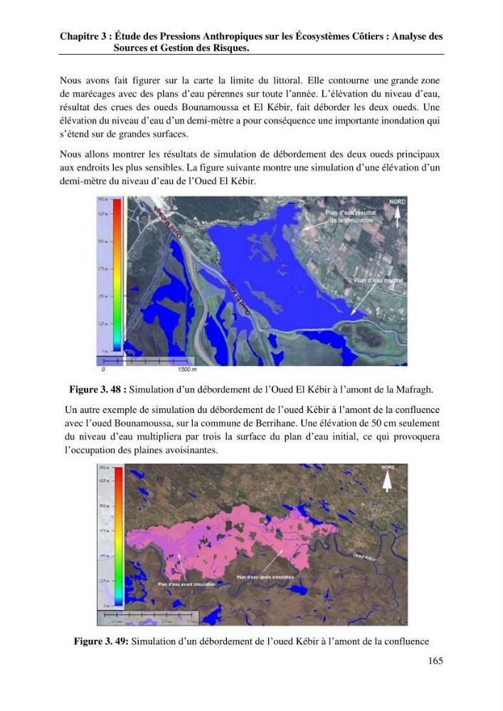 La télédétection et les systèmes d’information géographiques pour l’aide à la caractérisation des sources anthropiques: interactions paramétriques et conception des bases de données marines