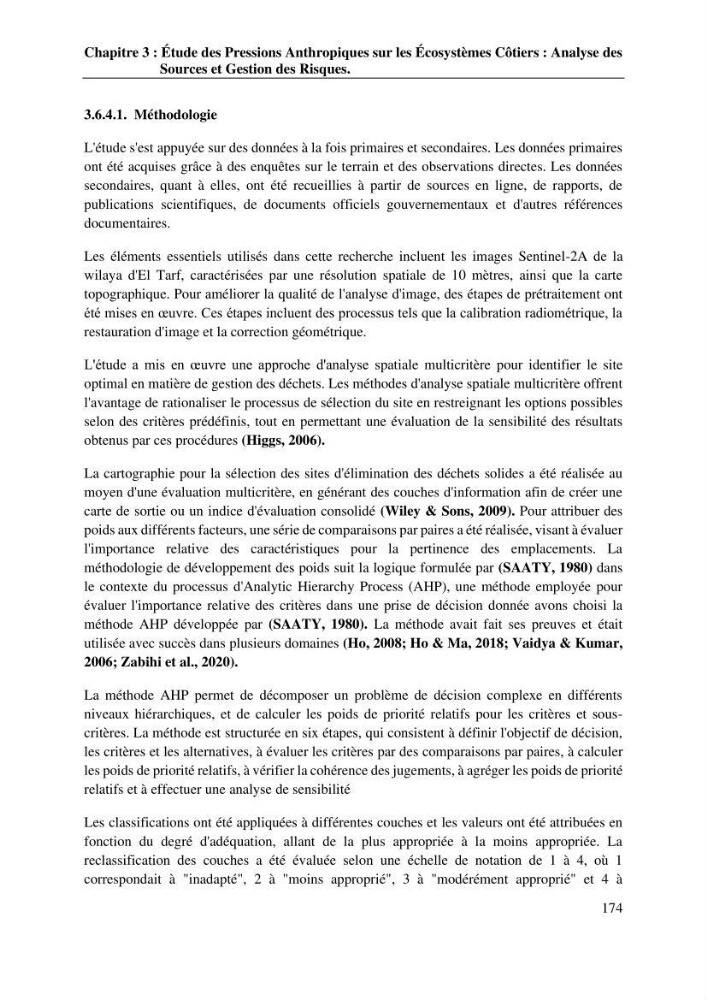 La télédétection et les systèmes d’information géographiques pour l’aide à la caractérisation des sources anthropiques: interactions paramétriques et conception des bases de données marines