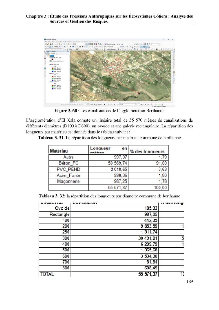 La télédétection et les systèmes d’information géographiques pour l’aide à la caractérisation des sources anthropiques: interactions paramétriques et conception des bases de données marines